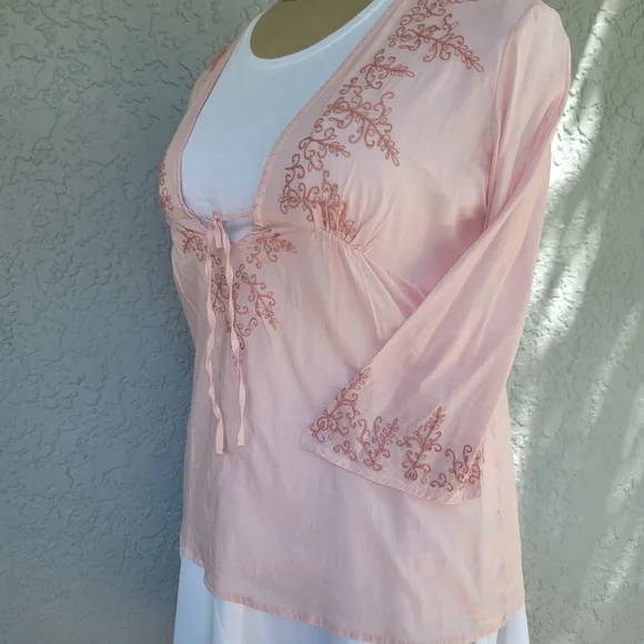 NWT Pink Cotton shirt sz XL - Picture 6 of 11